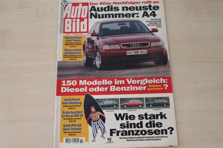Deckblatt Auto Bild (32/1994)